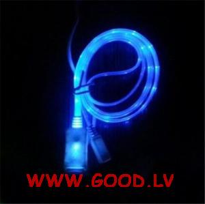 LED Neona gaismas USB vads