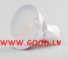 LED spuldze GU10 4W SMD diodes