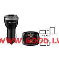 Tomtom trais ldtjs ar dieviem USB portiem