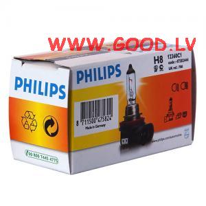 Philips H8 spuldze 1gb.