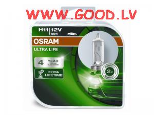 Osram H11 64211ULT-HCB 55W 12V PGJ19-2 HCB2BOX ULTRA LIFE