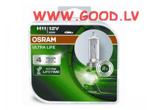 Osram H11 64211ULT-HCB 55W 12V PGJ19-2 HCB2BOX ULTRA LIFE