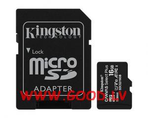 Kingston MICRO SDHC 16 GB UHS-I