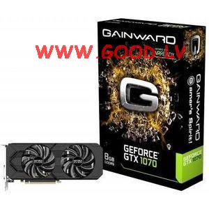 Gainward GeForce GTX 1070, 8GB GDDR5 (256 Bit), HDMI, DVI, 3xDP video karte