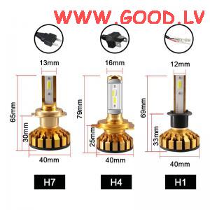 Led spuldzes H4 6000k