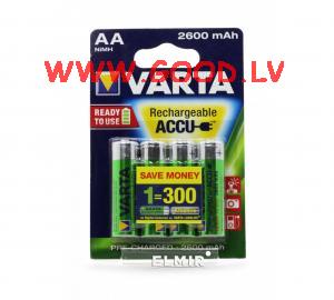 Varta  Rechargeable Battery 2-Pack 2600mAh 