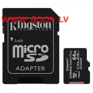 Kingston MICRO SDXC 64 GB UHS-I