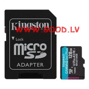 Kingston MICRO SDXC 128GB UHS-I Plus  SDCG3