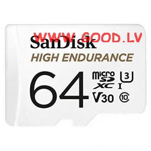 Sandisk High Endurance MICRO SDXC 64GB UHS-3