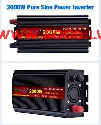 Powland strvas prveidotjs 2000w 24v uz 220