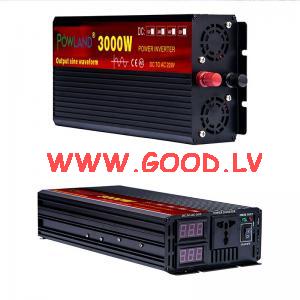 Powland strvas prveidotjs 3000w 12v uz 220