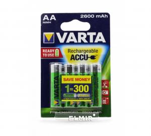 Varta  Rechargeable Battery 2-Pack 2600mAh 