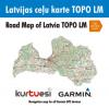 Kur Tu Esi - Latvijas ceļu karte TOPO LM (Garmin)